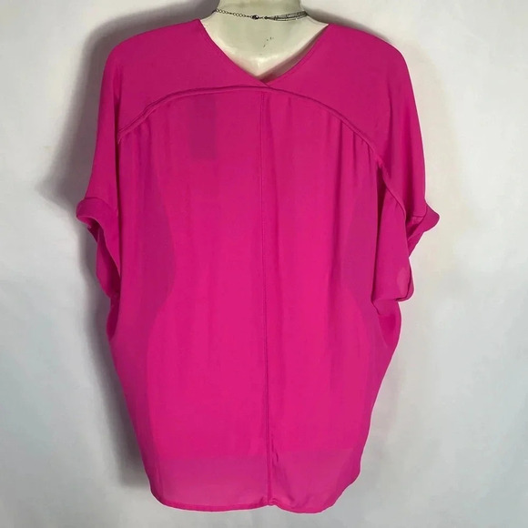 Lush Neon Pink Top, Size Medium, Women’s - Picture 4 of 8